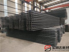 寶潤達桁架樓承板車間放置區(qū)